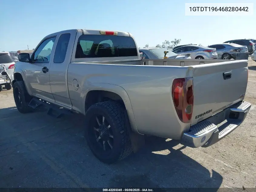 2006 GMC Canyon Work Truck VIN: 1GTDT196468280442 Lot: 42203345