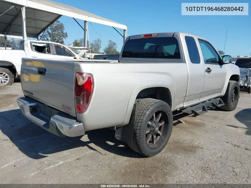 2006 GMC Canyon Work Truck VIN: 1GTDT196468280442 Lot: 42203345