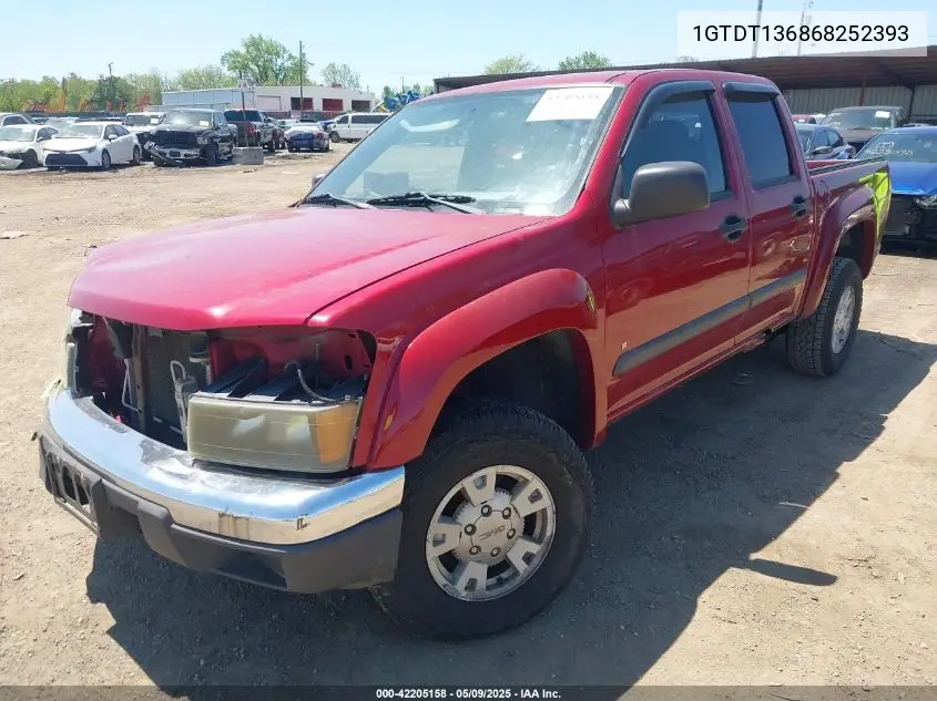 2006 GMC Canyon Sle2 VIN: 1GTDT136868252393 Lot: 42205158