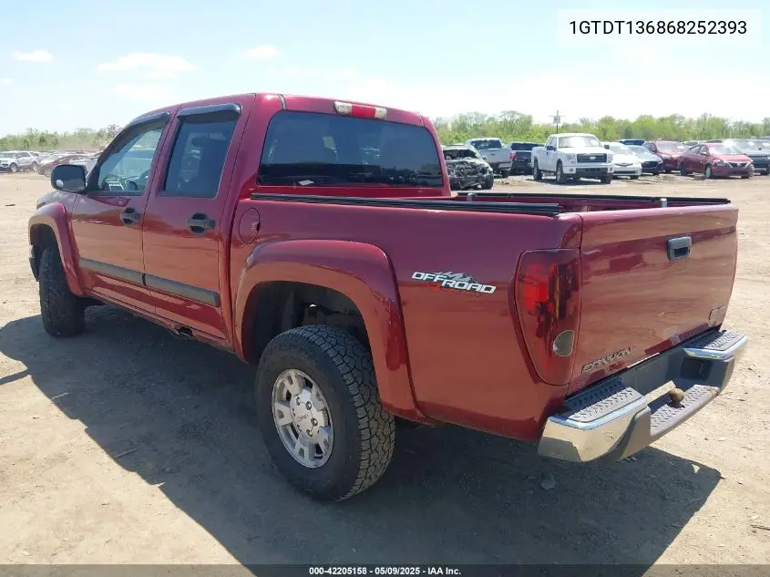 2006 GMC Canyon Sle2 VIN: 1GTDT136868252393 Lot: 42205158