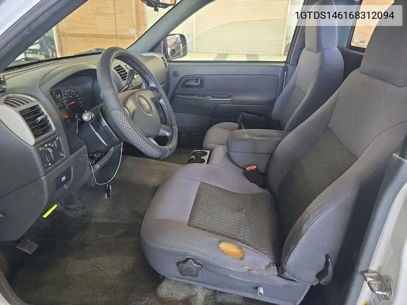 2006 GMC Canyon VIN: 1GTDS146168312094 Lot: 42260420