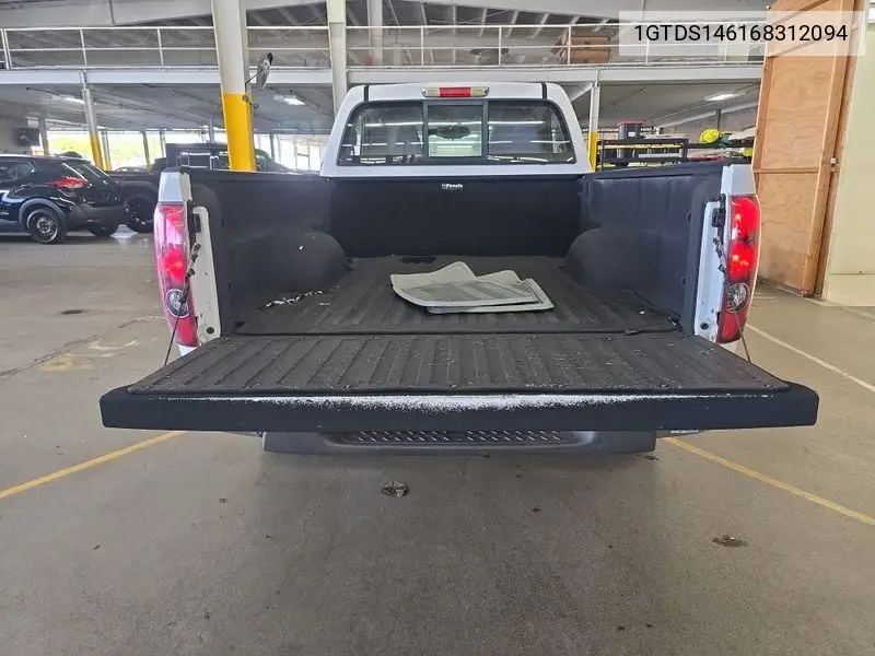 2006 GMC Canyon VIN: 1GTDS146168312094 Lot: 42260420