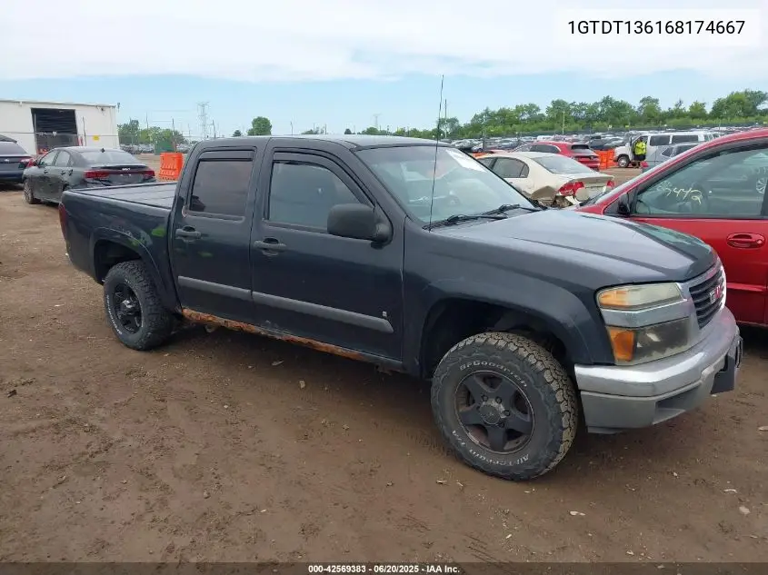 2006 GMC Canyon Sle1 VIN: 1GTDT136168174667 Lot: 42569383