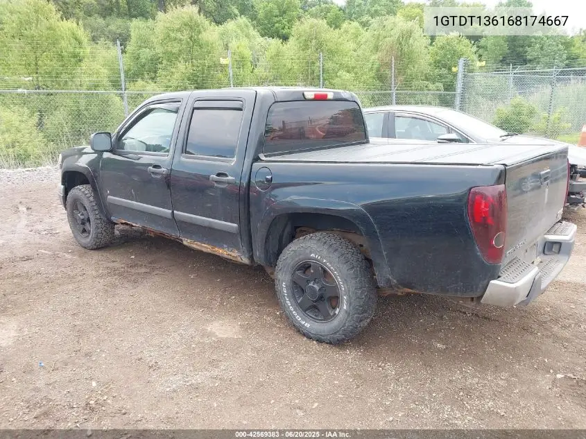 2006 GMC Canyon Sle1 VIN: 1GTDT136168174667 Lot: 42569383