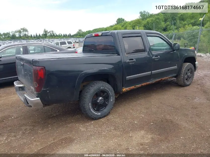 2006 GMC Canyon Sle1 VIN: 1GTDT136168174667 Lot: 42569383