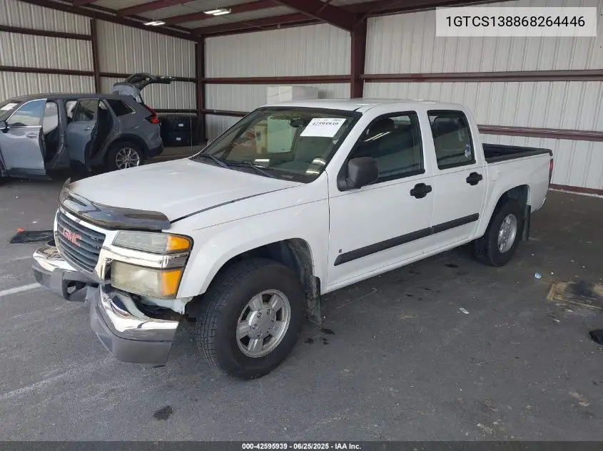 2006 GMC Canyon Sle1 VIN: 1GTCS138868264446 Lot: 42595939