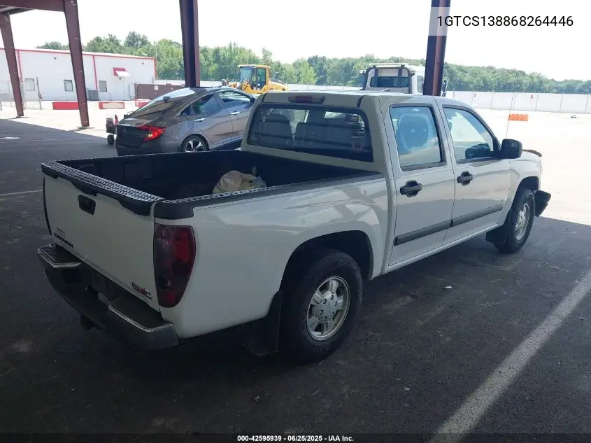 2006 GMC Canyon Sle1 VIN: 1GTCS138868264446 Lot: 42595939