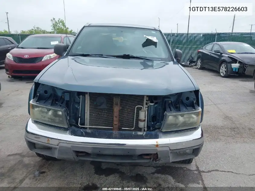 2007 GMC Canyon Sle2 VIN: 1GTDT13E578226603 Lot: 42195945