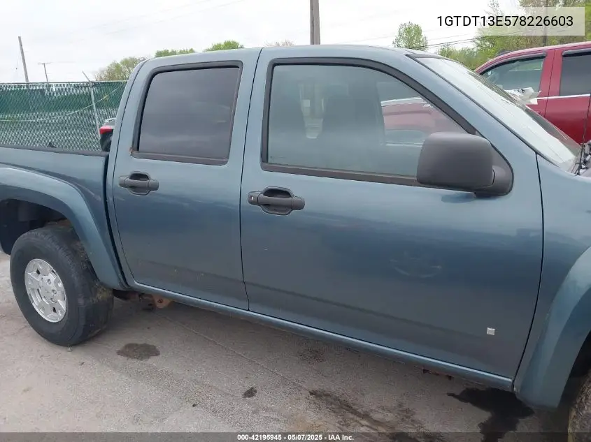 2007 GMC Canyon Sle2 VIN: 1GTDT13E578226603 Lot: 42195945
