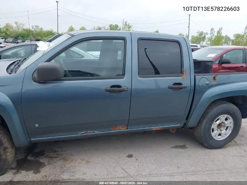 2007 GMC Canyon Sle2 VIN: 1GTDT13E578226603 Lot: 42195945