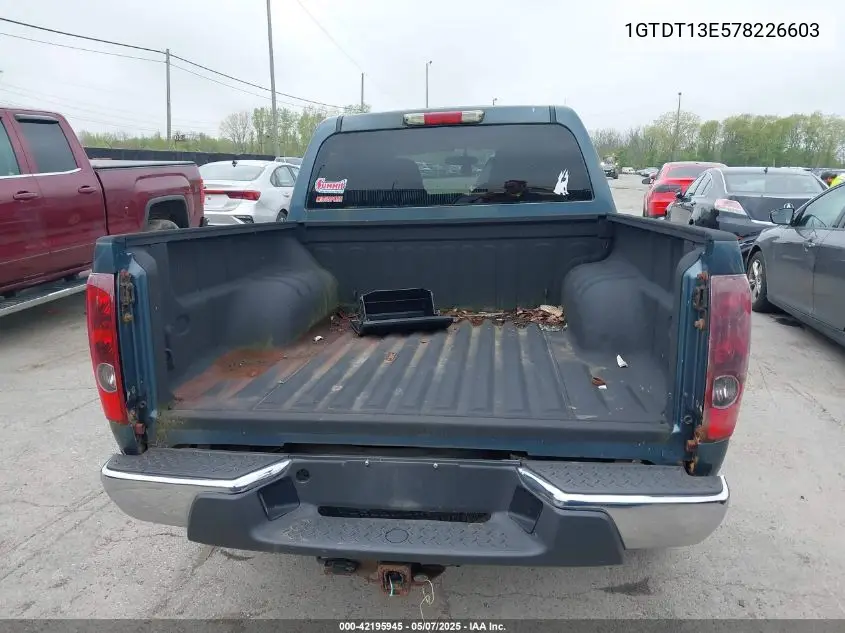 2007 GMC Canyon Sle2 VIN: 1GTDT13E578226603 Lot: 42195945