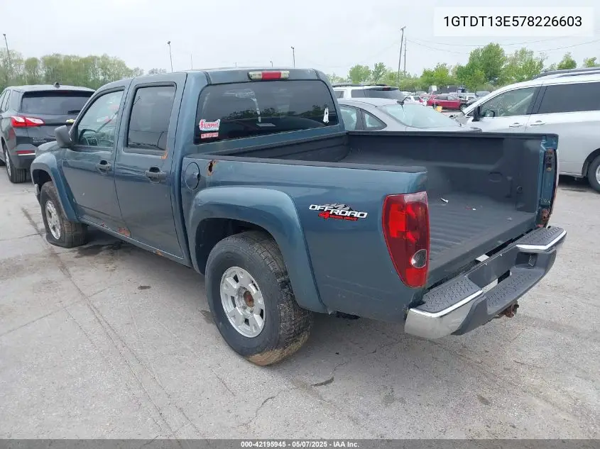 2007 GMC Canyon Sle2 VIN: 1GTDT13E578226603 Lot: 42195945