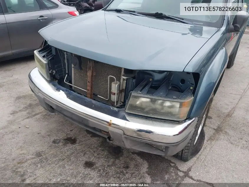 2007 GMC Canyon Sle2 VIN: 1GTDT13E578226603 Lot: 42195945