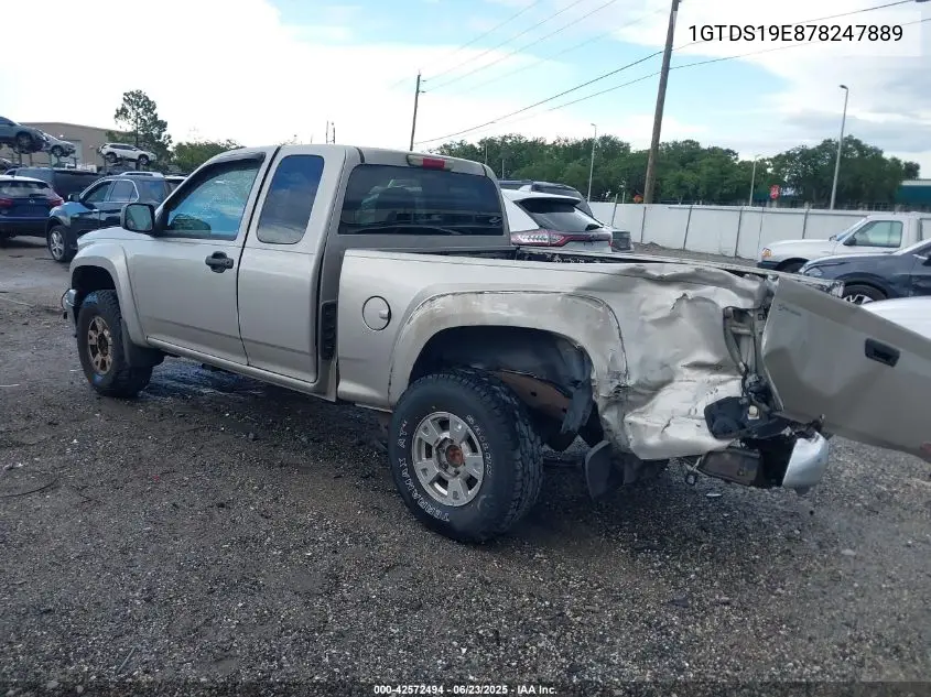 2007 GMC Canyon Sle2 VIN: 1GTDS19E878247889 Lot: 42572494