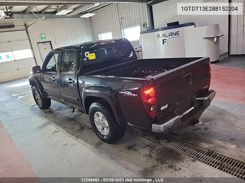 2008 GMC Canyon VIN: 1GTDT13E288152204 Lot: 12249482