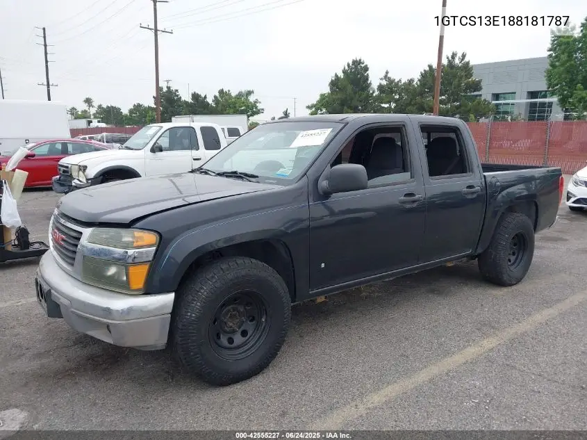 2008 GMC Canyon Sle2 VIN: 1GTCS13E188181787 Lot: 42555227
