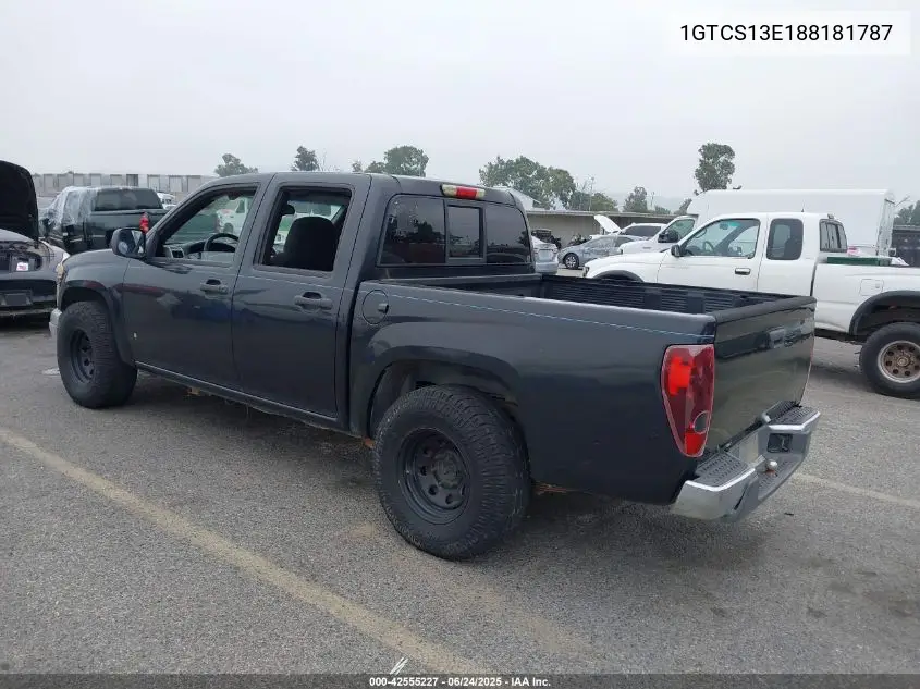 2008 GMC Canyon Sle2 VIN: 1GTCS13E188181787 Lot: 42555227