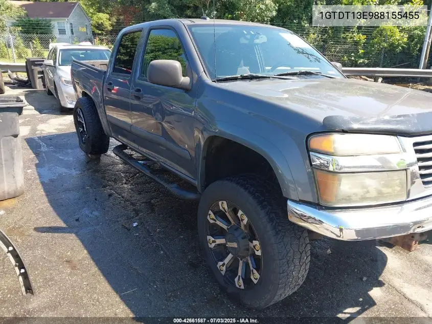 2008 GMC Canyon Sle1 VIN: 1GTDT13E988155455 Lot: 42661587