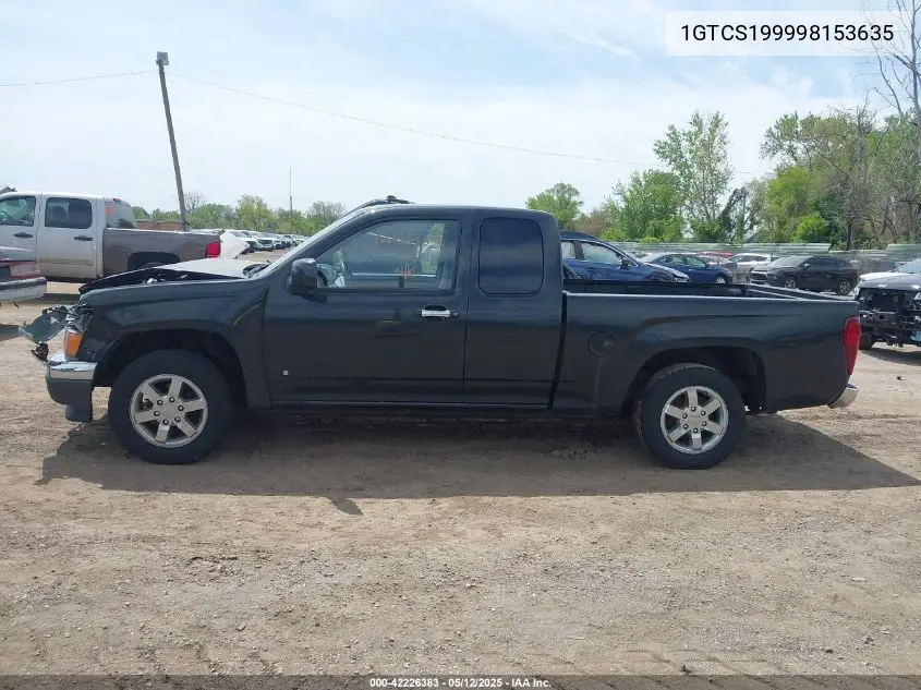 2009 GMC Canyon Sle1 VIN: 1GTCS199998153635 Lot: 42226383