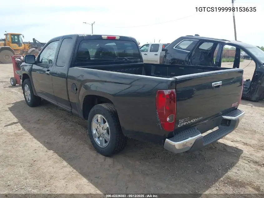 2009 GMC Canyon Sle1 VIN: 1GTCS199998153635 Lot: 42226383