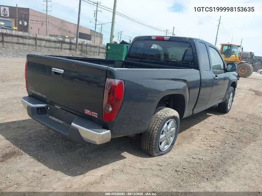 2009 GMC Canyon Sle1 VIN: 1GTCS199998153635 Lot: 42226383