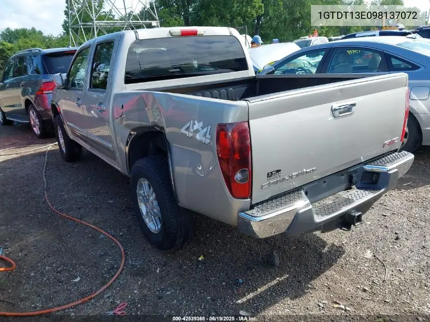 2009 GMC Canyon Sle1 VIN: 1GTDT13E098137072 Lot: 42539368