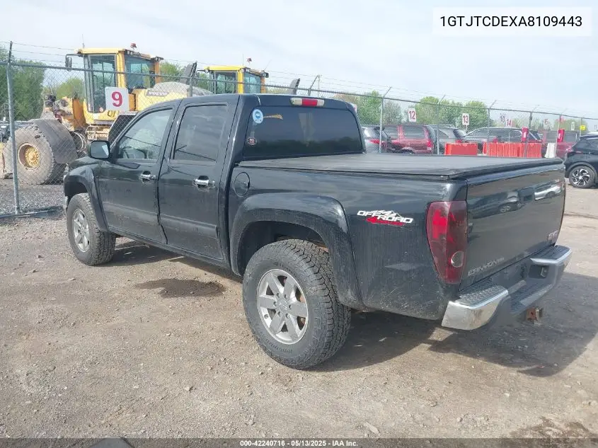 2010 GMC Canyon Sle1 VIN: 1GTJTCDEXA8109443 Lot: 42240716