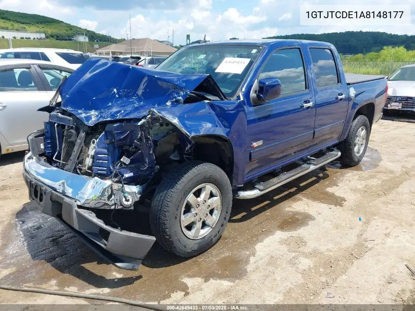 2010 GMC Canyon Sle1 VIN: 1GTJTCDE1A8148177 Lot: 42649433