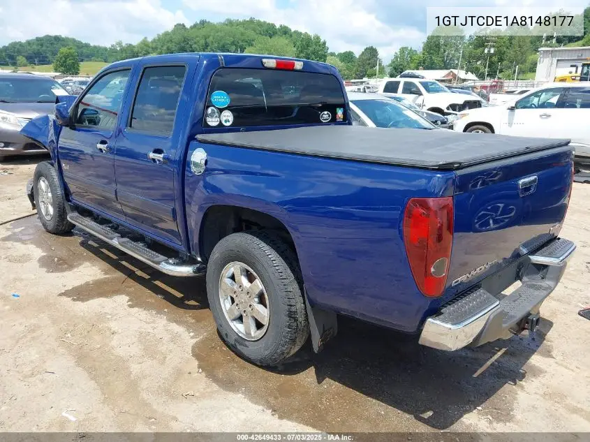2010 GMC Canyon Sle1 VIN: 1GTJTCDE1A8148177 Lot: 42649433