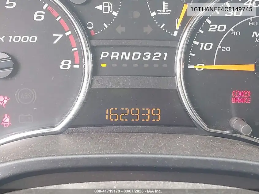 2012 GMC Canyon Slt VIN: 1GTH6NFE4C8149745 Lot: 41719179