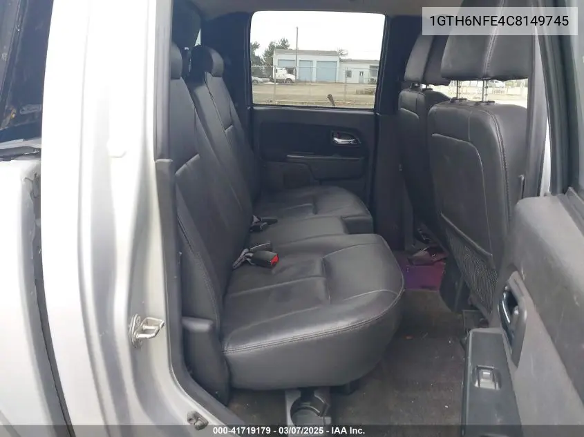 2012 GMC Canyon Slt VIN: 1GTH6NFE4C8149745 Lot: 41719179