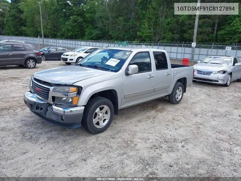 2012 GMC Canyon Sle1 VIN: 1GTD5MF91C8127894 Lot: 42179685