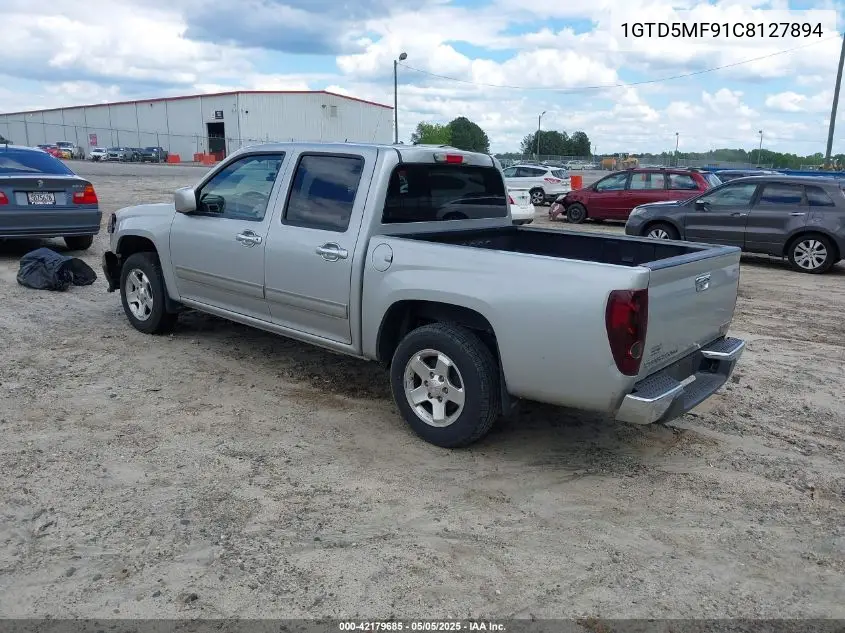 2012 GMC Canyon Sle1 VIN: 1GTD5MF91C8127894 Lot: 42179685