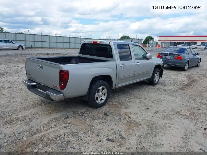 2012 GMC Canyon Sle1 VIN: 1GTD5MF91C8127894 Lot: 42179685