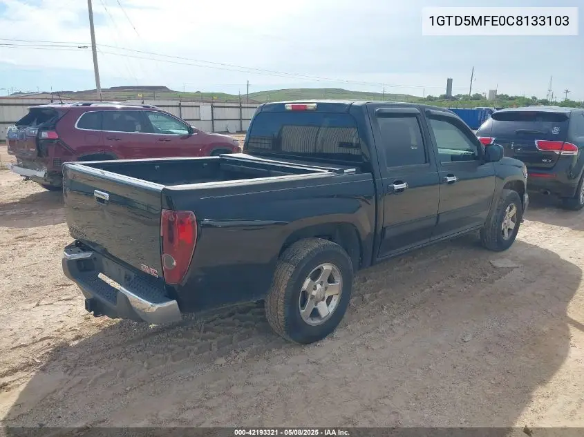 2012 GMC Canyon Sle1 VIN: 1GTD5MFE0C8133103 Lot: 42193321