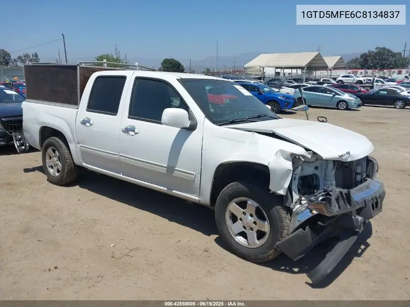 2012 GMC Canyon Sle1 VIN: 1GTD5MFE6C8134837 Lot: 42550005