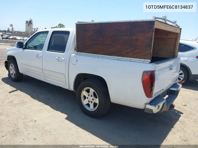 2012 GMC Canyon Sle1 VIN: 1GTD5MFE6C8134837 Lot: 42550005