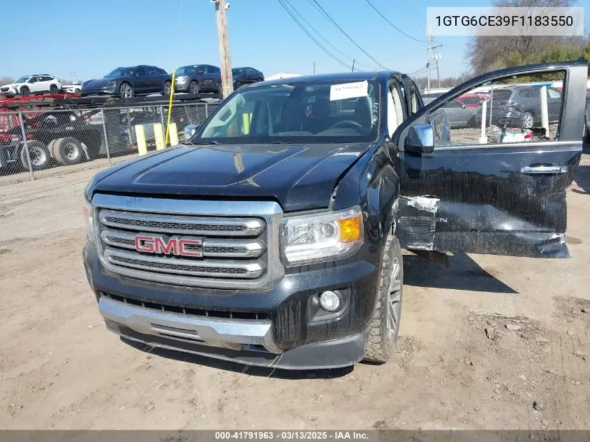 2015 GMC Canyon Slt VIN: 1GTG6CE39F1183550 Lot: 41791963