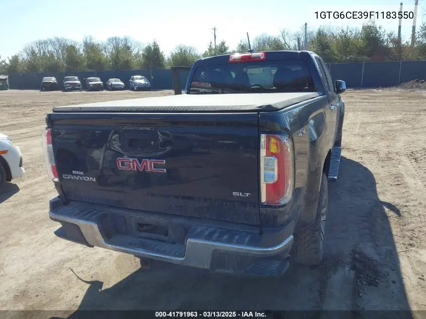 2015 GMC Canyon Slt VIN: 1GTG6CE39F1183550 Lot: 41791963