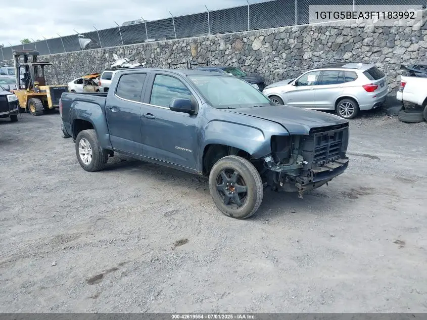 2015 GMC Canyon Sle VIN: 1GTG5BEA3F1183992 Lot: 42619554