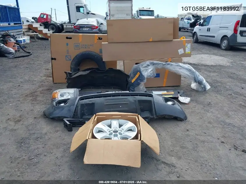2015 GMC Canyon Sle VIN: 1GTG5BEA3F1183992 Lot: 42619554