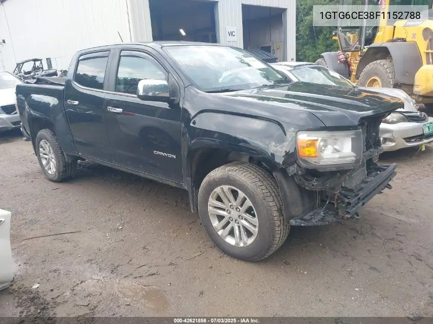 2015 GMC Canyon Slt VIN: 1GTG6CE38F1152788 Lot: 42621856