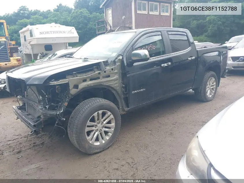 2015 GMC Canyon Slt VIN: 1GTG6CE38F1152788 Lot: 42621856
