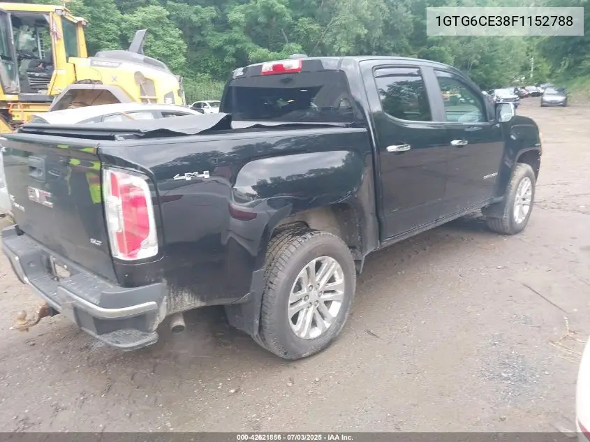 2015 GMC Canyon Slt VIN: 1GTG6CE38F1152788 Lot: 42621856