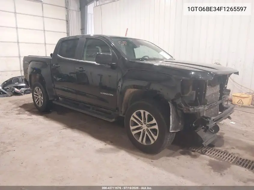 2015 GMC Canyon Sle VIN: 1GTG6BE34F1265597 Lot: 42711576