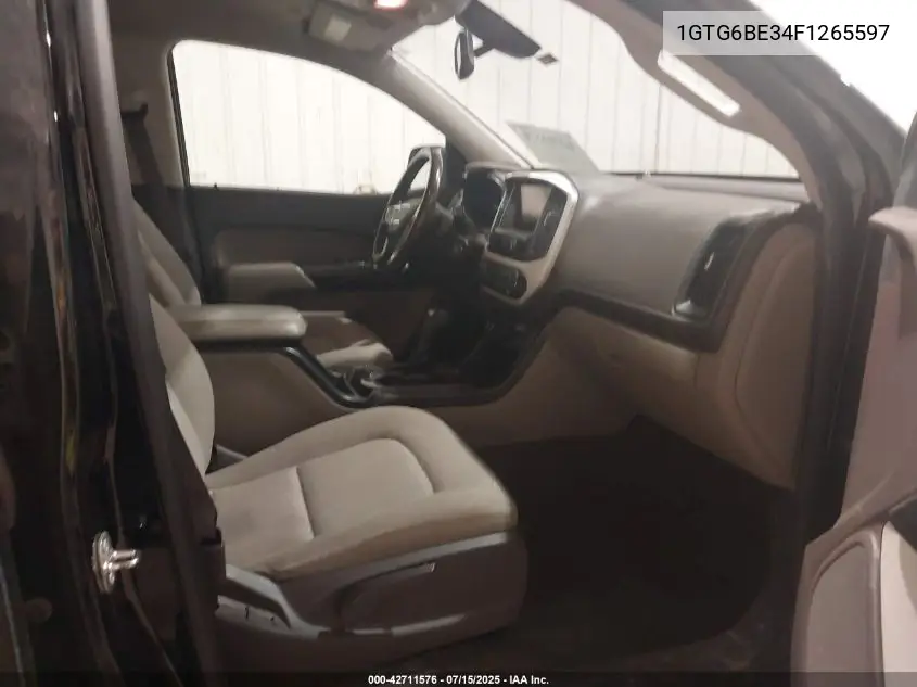 2015 GMC Canyon Sle VIN: 1GTG6BE34F1265597 Lot: 42711576
