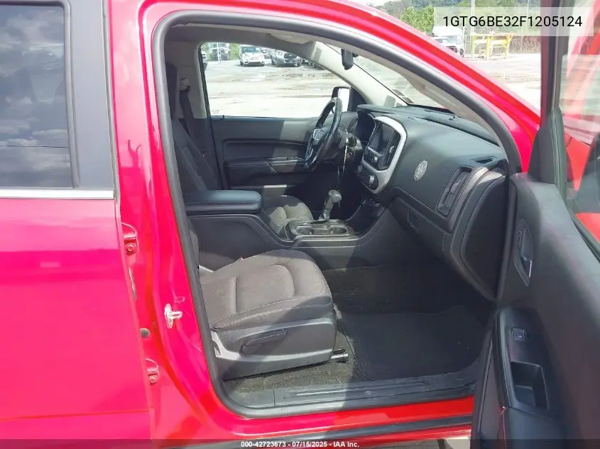 2015 GMC Canyon Sle VIN: 1GTG6BE32F1205124 Lot: 42723673