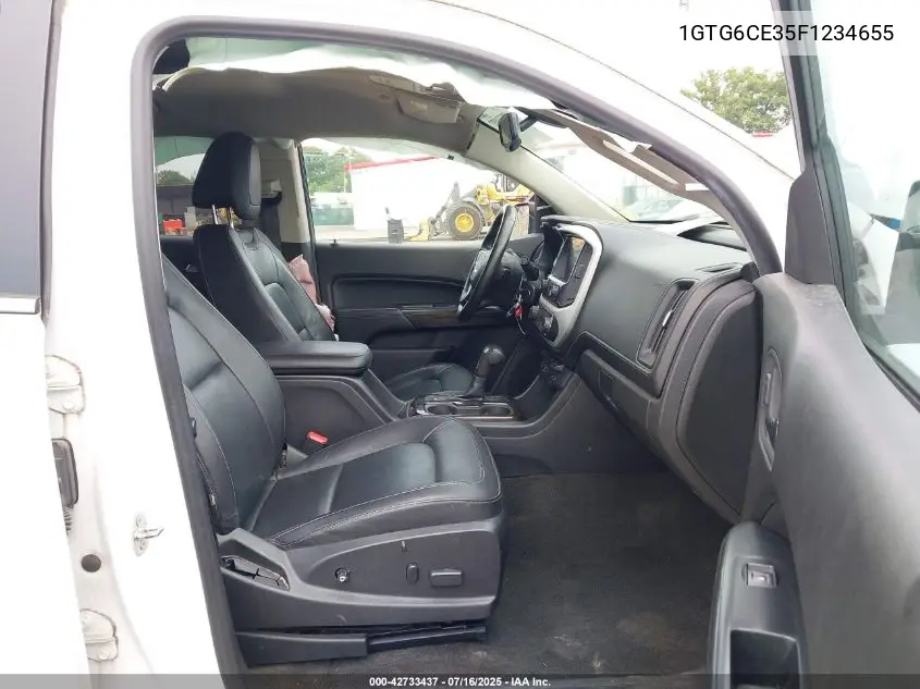 2015 GMC Canyon Slt VIN: 1GTG6CE35F1234655 Lot: 42733437