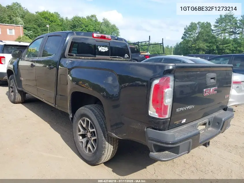 2015 GMC Canyon 4Wd Sle VIN: 1GTG6BE32F1273214 Lot: 42740218