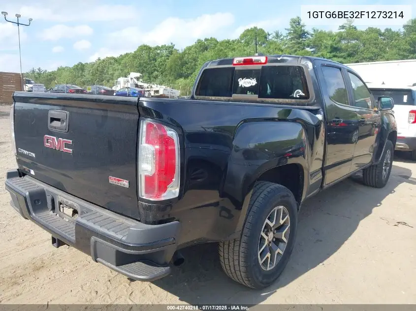 2015 GMC Canyon 4Wd Sle VIN: 1GTG6BE32F1273214 Lot: 42740218